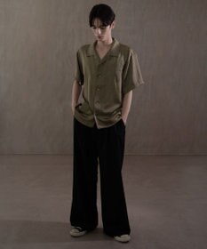 WEGO サテン刺繍シャツ（SS）