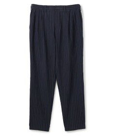 JOSEPH HOMME 【新素材】エアリッジストレッチ ドロスト付タック入りテーパードパンツ / PEGG TUCK
