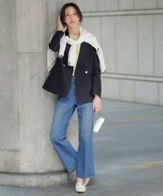 ANY SIS L コクーンスリーブ ニット