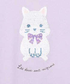 ANY KIDS ミラクルスパンコール 長袖 Tシャツ