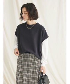 CRAFT STANDARD BOUTIQUE 起毛ワッフルレイヤード風プルオーバー