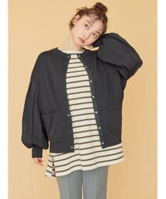 AMERICAN HOLIC エコカルットクルーネックカーディガン