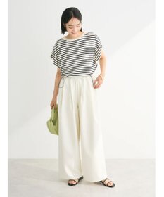 Green Parks 推しニット　フレンチスリーブニットプルオーバー