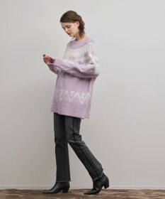 GRACE CONTINENTAL フェアアイルニットトップ