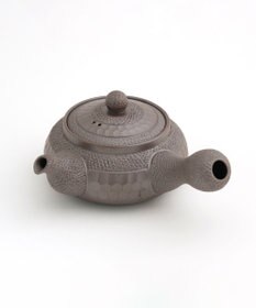 たち吉 【たち吉】ダイヤ彫中帯急須〈１個〉四日市萬古焼