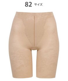 WACOAL ガードル ロング丈 【EverChic】 綿混メッシュ生地(本体) 通気性(本体) ほどよくおなか押さえ フリーカッティング仕様(裾) レディース GRC430 /ワコール