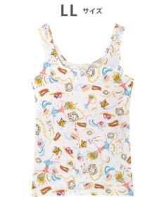 tsumori chisato SLEEP ツモリチサト インナー 綿混ベア天竺素材(身生地) パッド付き ノースリーブ タンクトップ レディース UCX565/ワコール