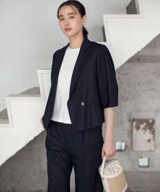 組曲 L リネンレーヨン ジャケット