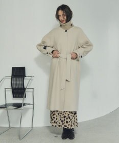 YECCA VECCA アニマル柄プリントマーメイドスカート