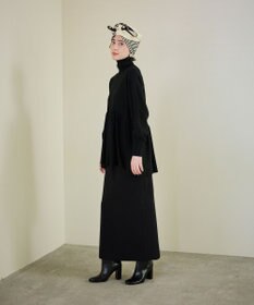 #Newans 【洗える】ペプラムデザインワイドシルエットプルオーバー