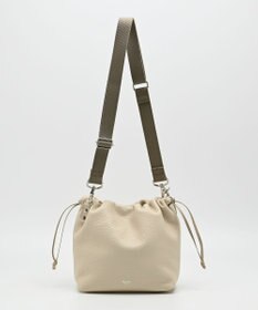 blancle シュリンクレザー ドローストリング2wayバッグ