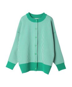Green Parks ストライプＪＱカーディガン