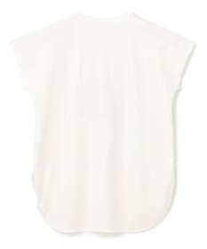 UNFILO BEAUTY FORM ロゴ刺繍フレンチスリーブTシャツ