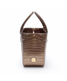 A.D.M.J. 【牛革】クロコダイル型押しトート32cm(Dカン付)