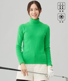 23区GOLF 【WOMEN】グランサーモリブ モックネック 保温性抜群なのに着膨れ感軽減 お出かけにも◎