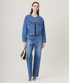 ICB L 【CLASSY.1月号掲載・洗える】ウォーターリサイクルデニム ジャケット