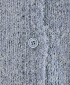 Tiaclasse 【着丈が選べる】ハイネックブークレカーディガン