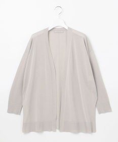UNFILO L 【洗える】接触冷感シアーカーディガン