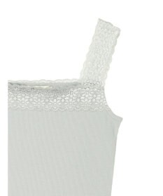 earth music&ecology レーススクエアキャミソール