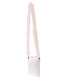 Maison de FLEUR チュールハンドルラインストーンショルダーバッグ