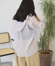 AMERICAN HOLIC シアーフーディーシャツ