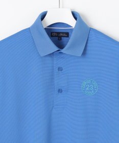 23区GOLF 【MEN】ポリエステルカノコ 半袖ポロシャツ