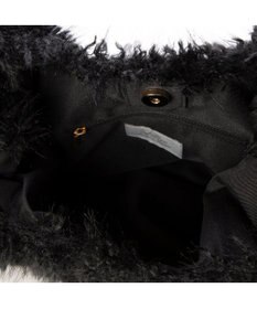 UNBILLION カシュカシュ cachecache / シャギーエコファーショッパーバッグ