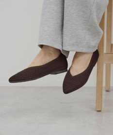 AMERICAN HOLIC 【整履き】メッシュニットフラットパンプス