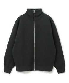 UNFILO MENS 【男女兼用/新色追加】スウェットライク ジップ タートルネックニット [24年秋冬商品]