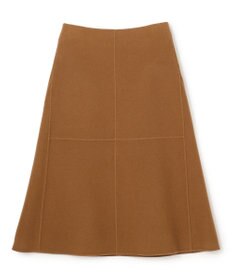 BEIGE， LEMOORE / ウールリバーAラインスカート
