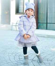 ANY KIDS リボン×ラメチュールスカッツ