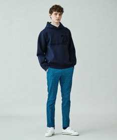 23区GOLF 【MEN】【ストレッチ】エッフェル塔柄 ジャガードパンツ