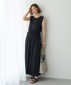 YECCA VECCA 【接触冷感】カットノースリーブワンピース