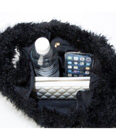 UNBILLION カシュカシュ cachecache / シャギーエコファーショッパーバッグ