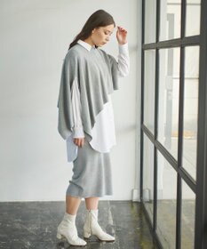 #Newans 【洗える】コットンウールニットセットアップ