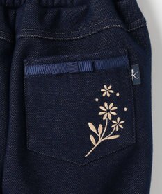 組曲 KIDS 【110-140㎝】 シャギーデニムパンツ