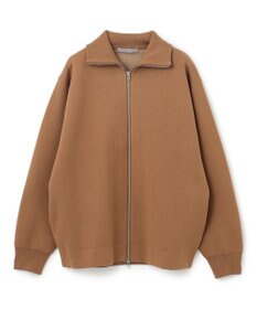 UNFILO MENS 【男女兼用/新色追加】スウェットライク ジップ タートルネックニット [24年秋冬商品]