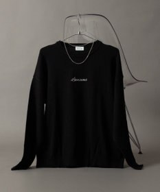 WEGO アクセ付きワンポイントニットプルオーバー（LS）