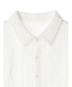 Green Parks AnriettMusee ふくれジャガードシャツ