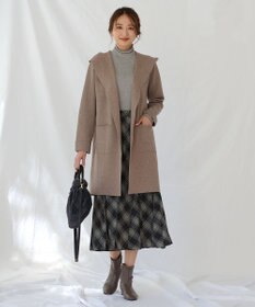 ANY 【洗濯機可】フーディーコーディガン