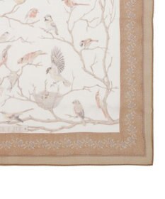 MOONBAT 【WEB限定】PAUL & JOE ACCESSOIRES シルクシフォンスカーフ 58×58cm