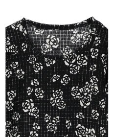 Green Parks ■ＥＳＣＡＲ　Ｕネッククレープカットプルオーバー