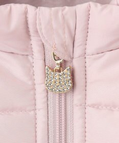 ANY KIDS 【洗濯機OK】中綿リボンコート