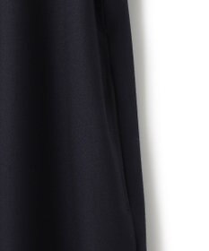 23区 L 【CLASSY.コラボ/洗える】ウールストレッチツイル ピンタック ワンピース