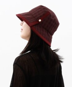 AURORA 【 LANVIN COLLECTION（ランバン コレクション） 】切り替えクロッシェハット