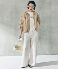 UNFILO L 【VERY掲載】BEAUTY FORM-T cotton ロゴ ハーフスリーブ Tシャツ