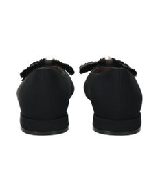 Bridget Birkin 【Bridget Birkin】パールリボンポインテッドパンプス