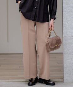 23区 S 【CLASSY.2月号掲載/洗える】TRストレッチギャバ ワイドパンツ