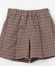 ANY KIDS チェックショートパンツ