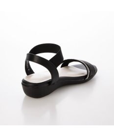 ing <Pitti>【WEB限定】ラインストーンウエッジサンダル